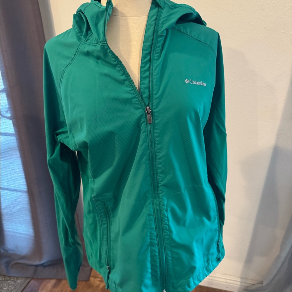 Columbia Teal Omni-Shield Jacket XL